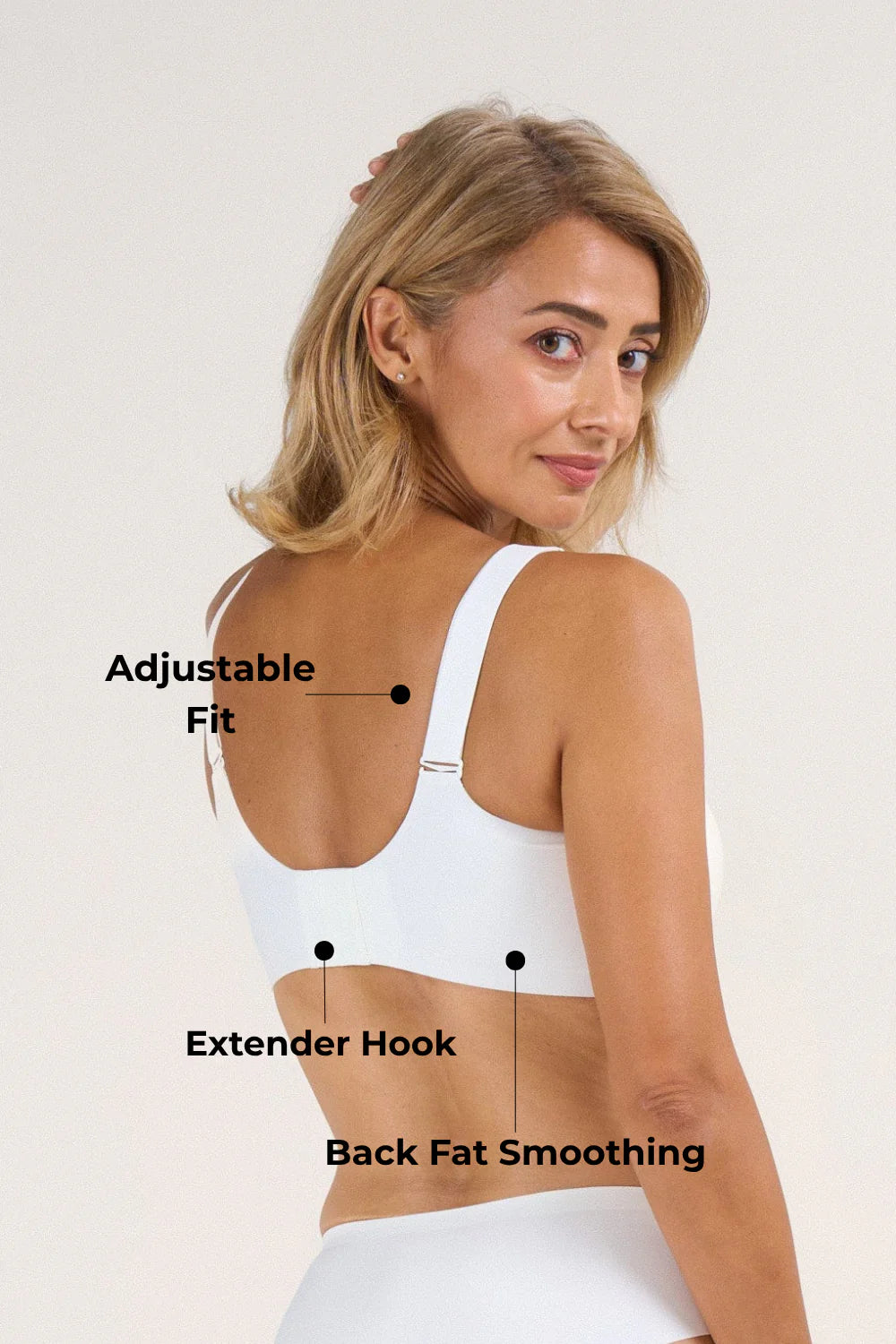 Full Support Soft V-Neck Bra