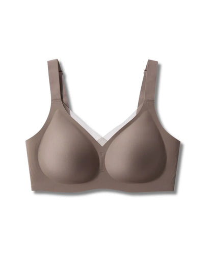 Wireless Support & Lift V-Neck Mesh Bra