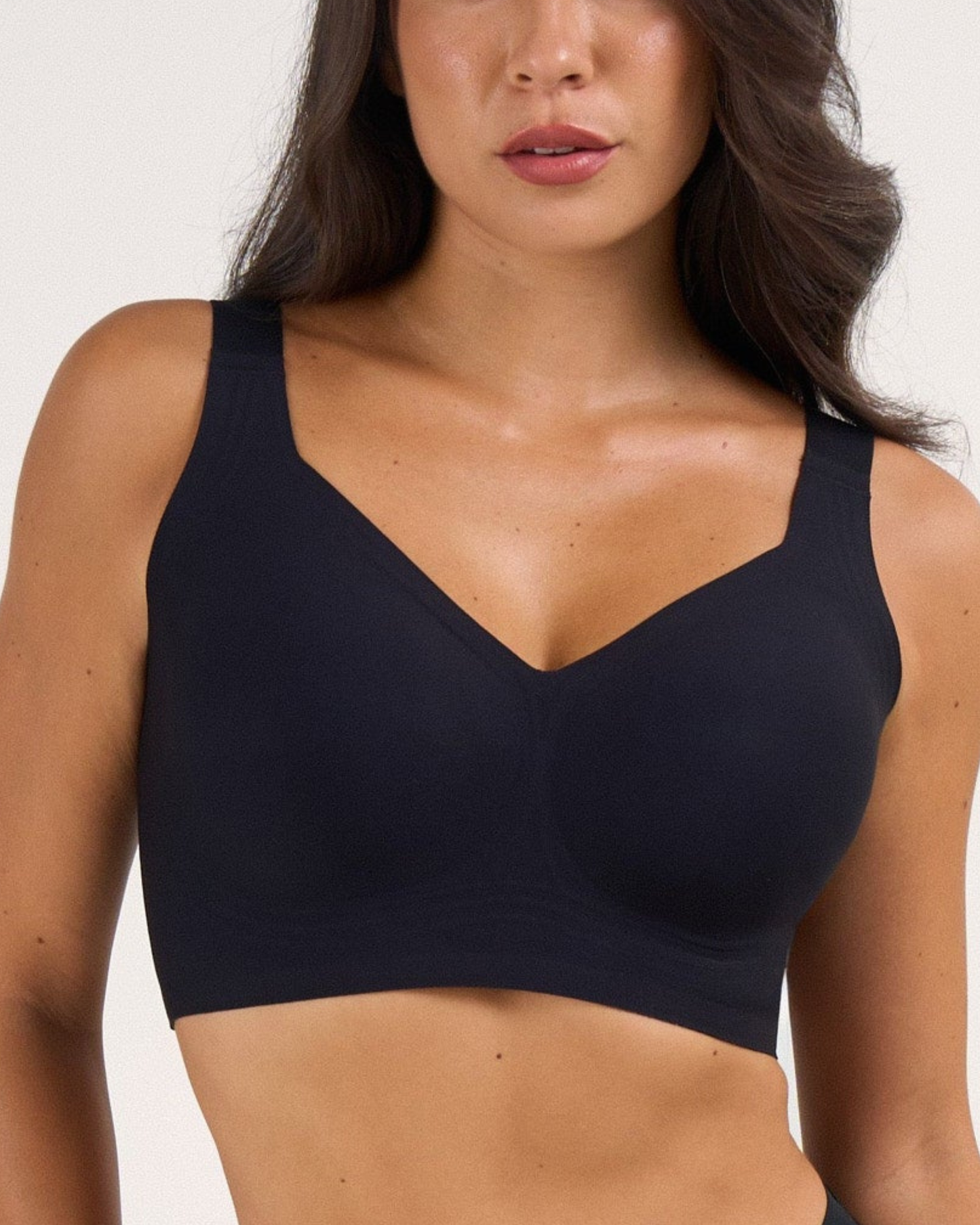 Soft Plus Size V-Neck Bra