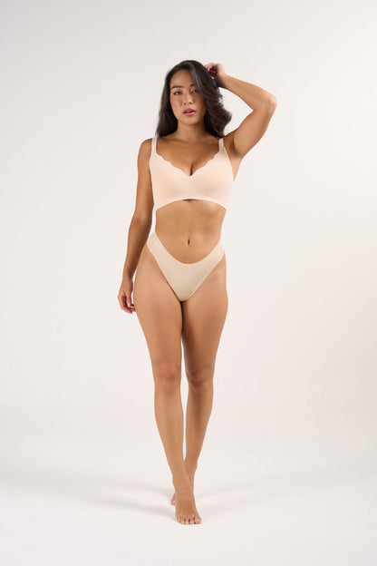 Scalloped Smooth Lift Bra
