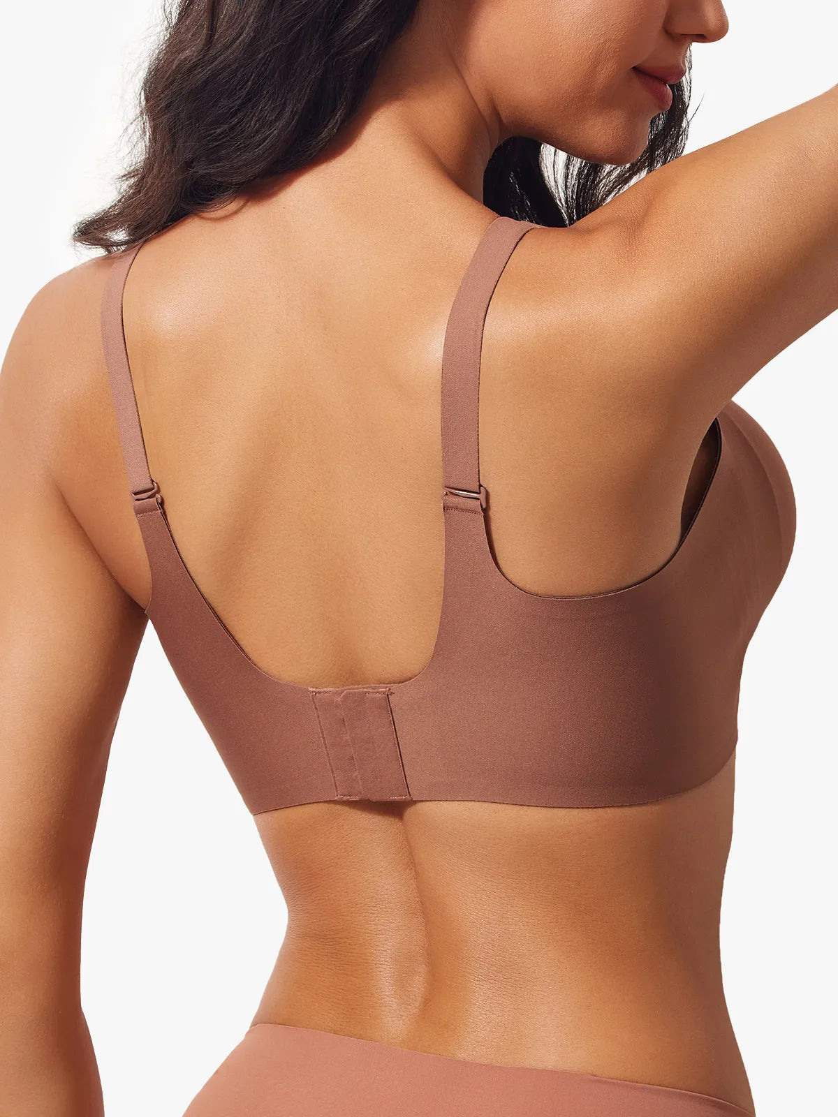 Soft Plus Size V-Neck Bra