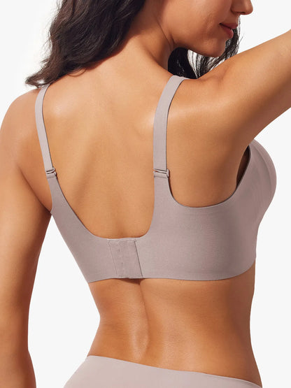 Soft Plus Size V-Neck Bra