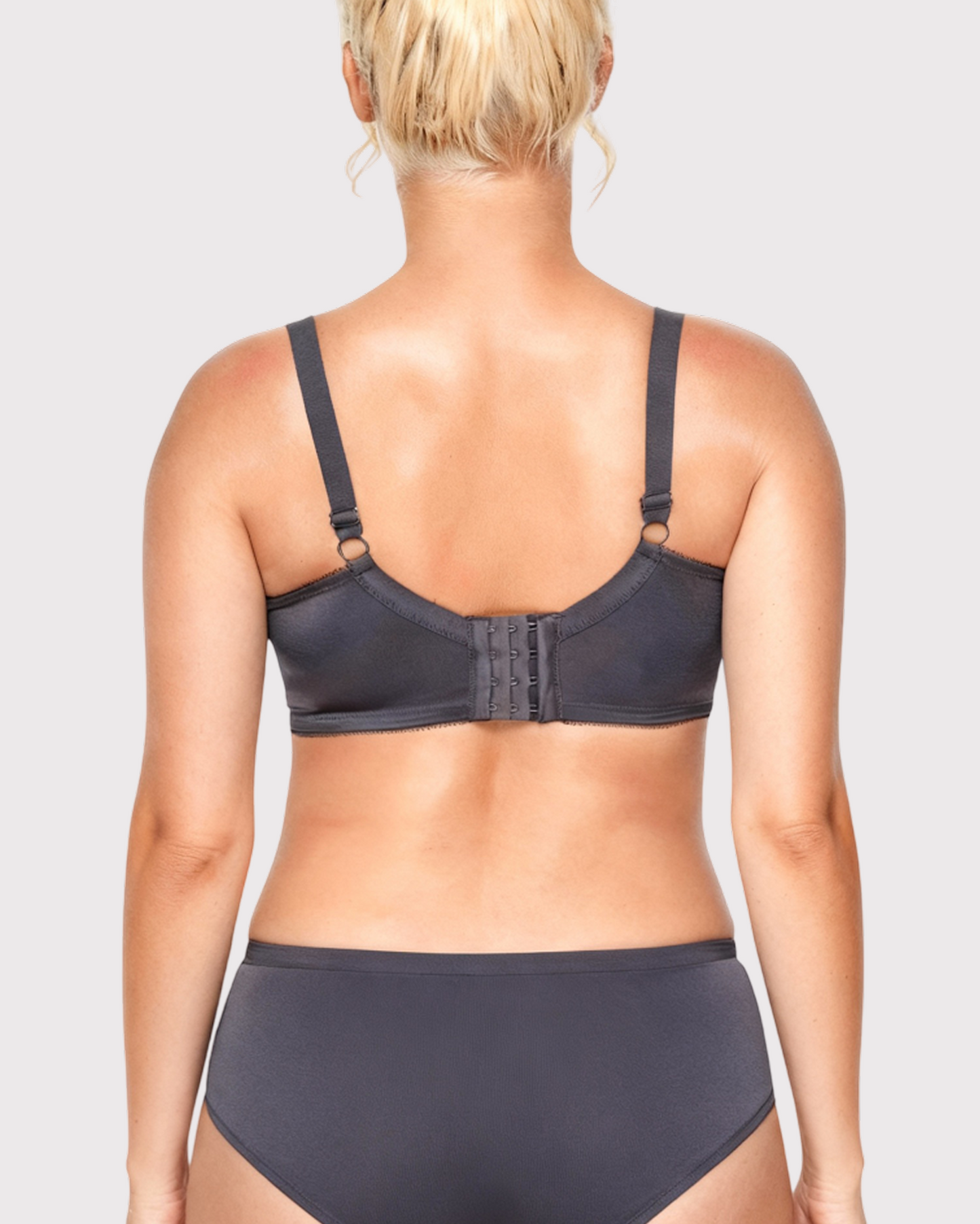 Gray Breast Minimizer Bra - Enchant