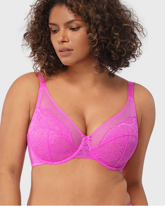 Pink Breast Minimizer Bra - Enchant