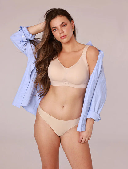 Padded Wireless Support Bra