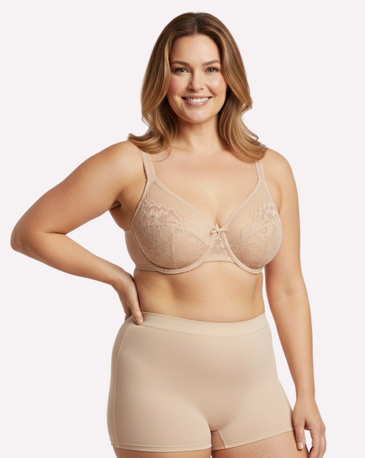 Nude Breast Minimizer Bra - Enchant