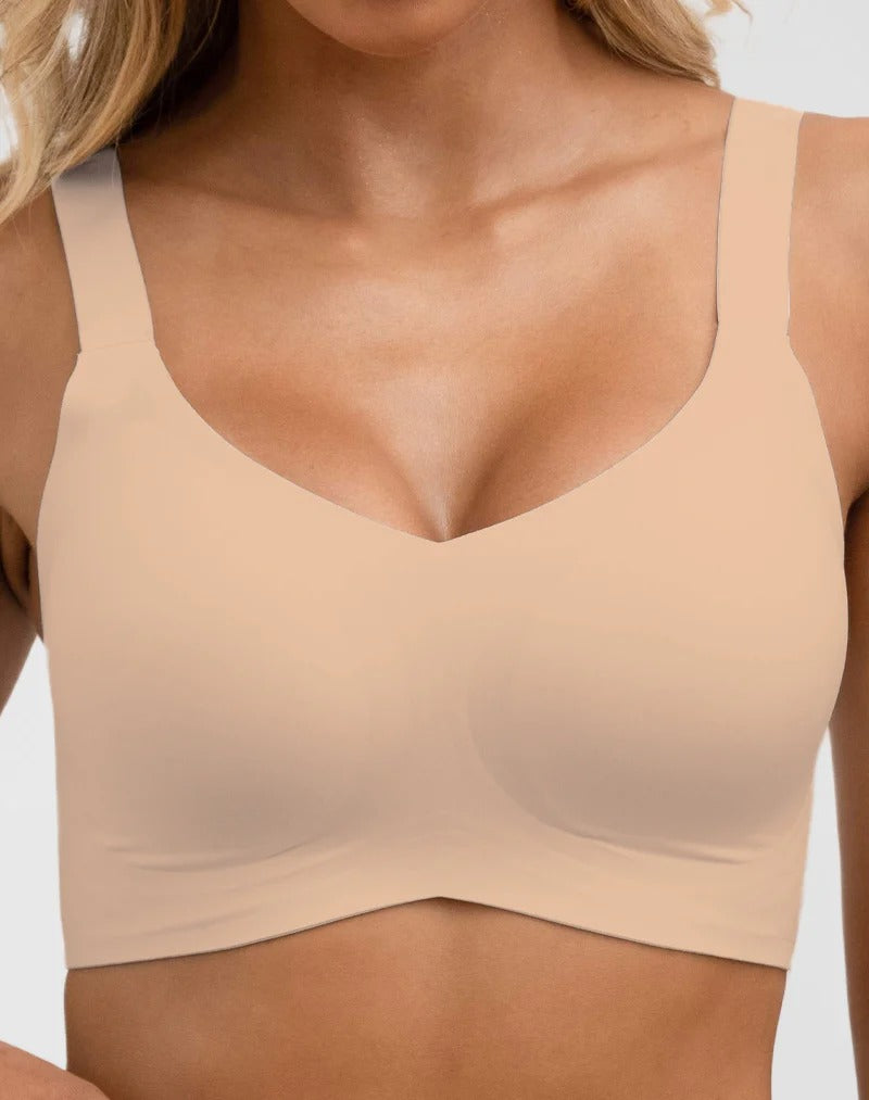 Full Support Soft V-Neck Bra