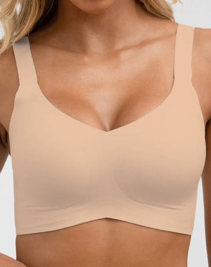 Full Support Soft V-Neck Bra