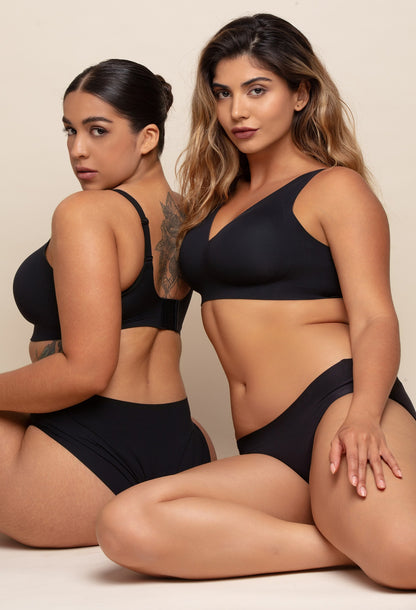 Full Support Soft V-Neck Bra