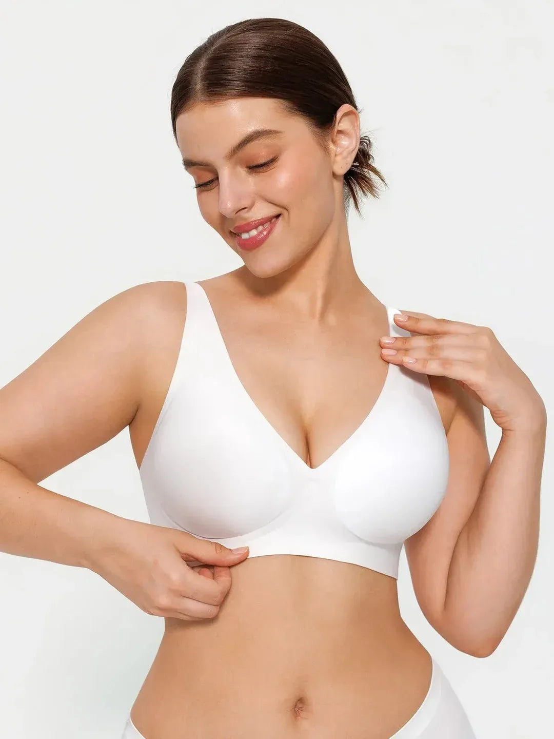 Full Support Soft V-Neck Bra